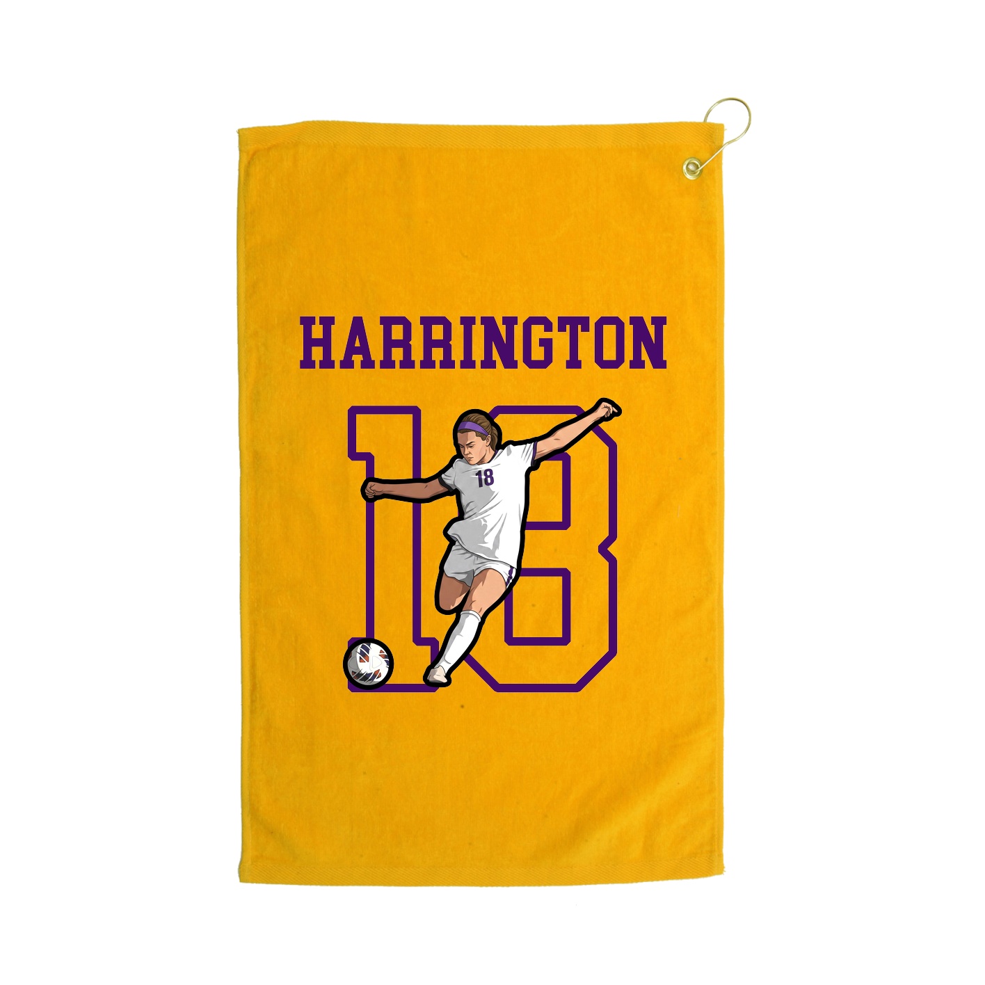 Golf Towel — Shirsey in Gold