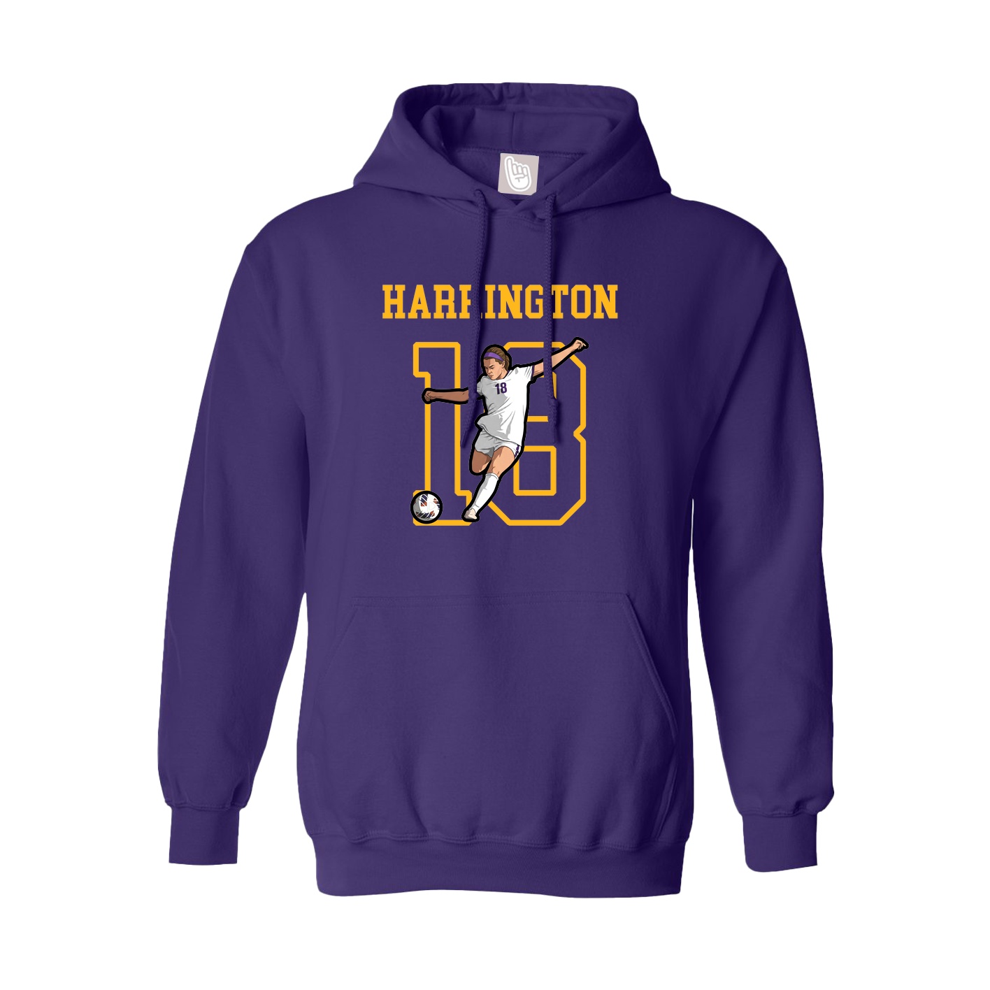 Hoodie — Shirsey in Purple