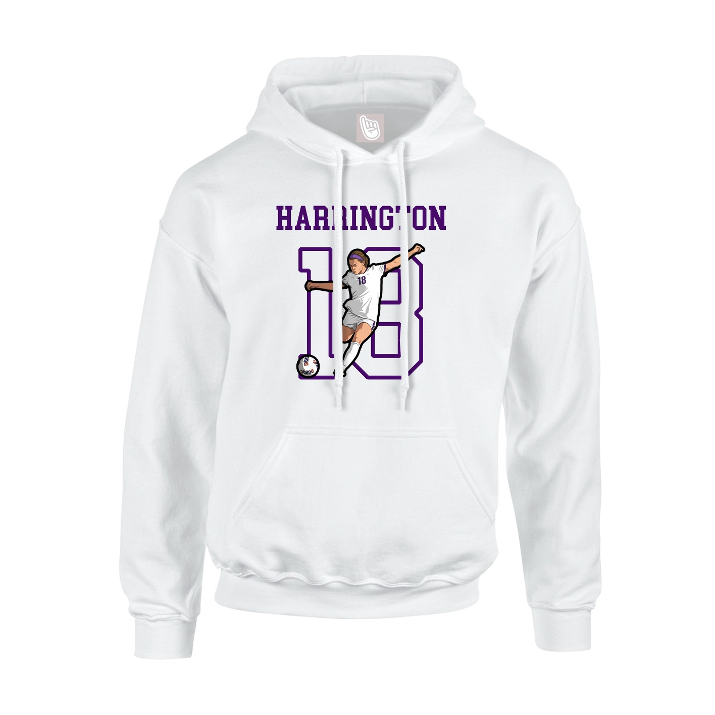 Youth Hoodie — Shirsey in White