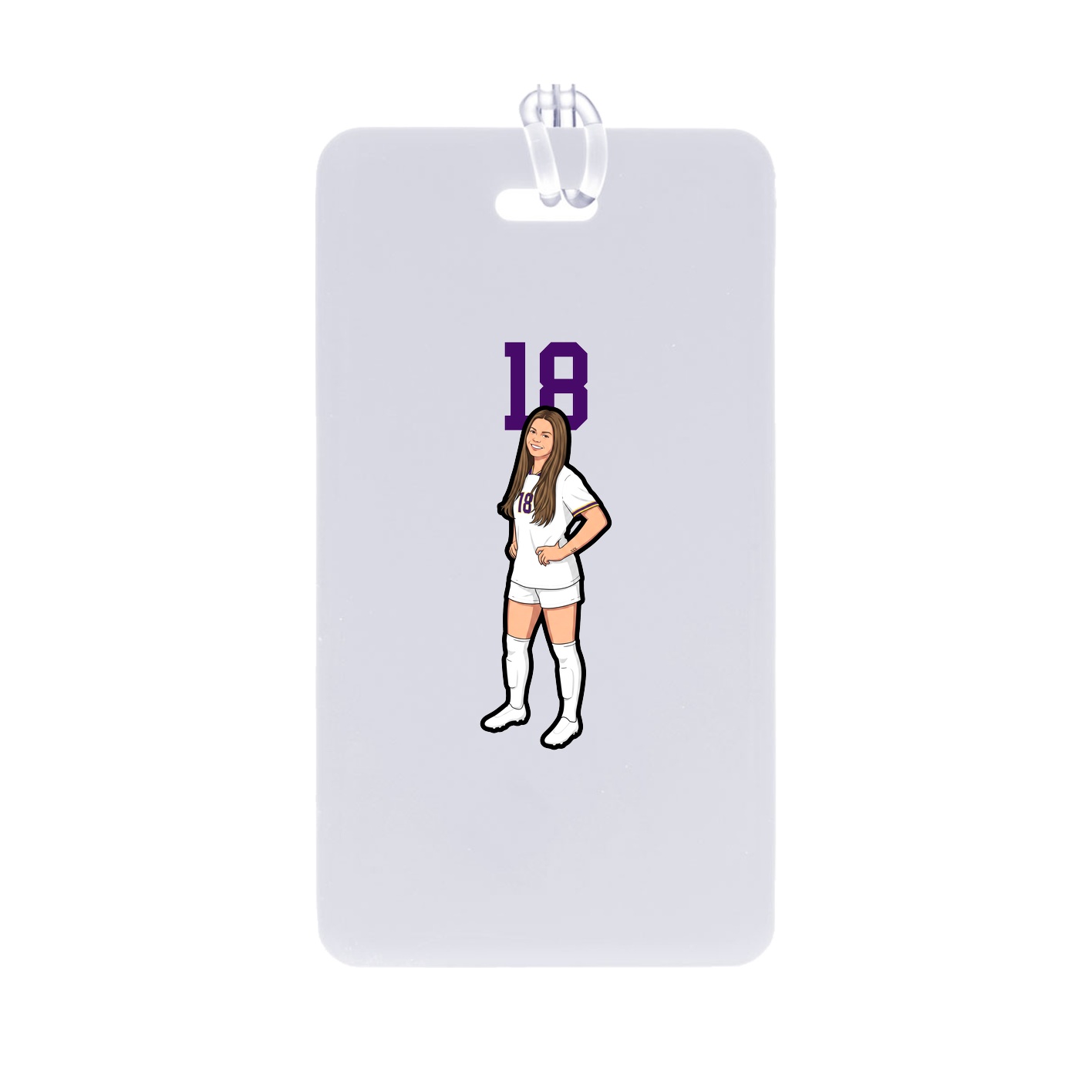Bag Tag — Number Top in Classic