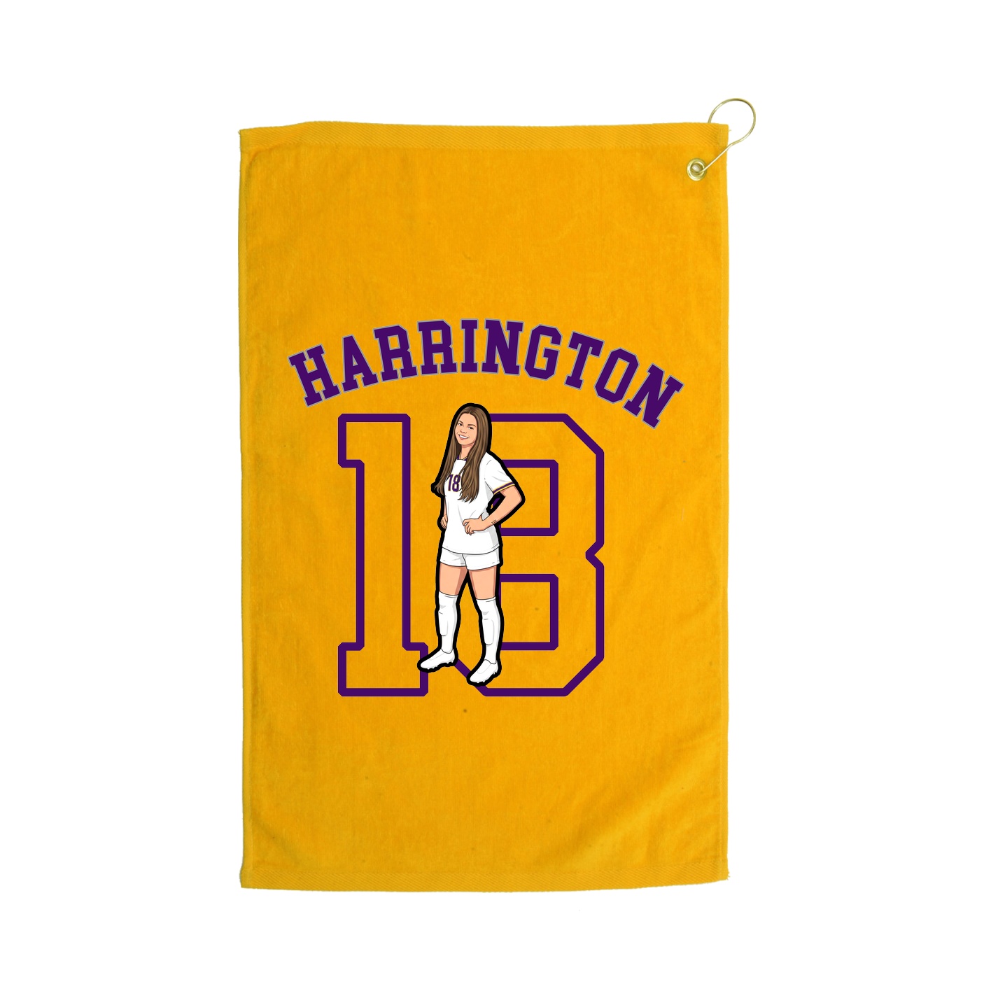 Terry Velour Golf Towel
