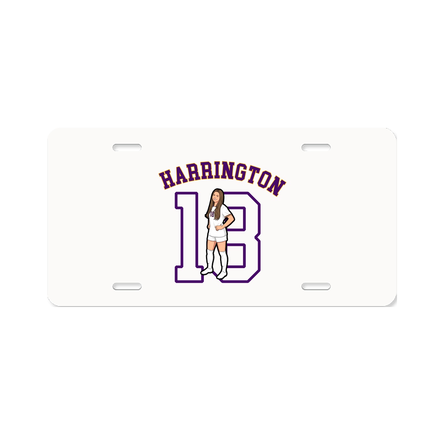 License Plate — Shirsey Arch in Classic