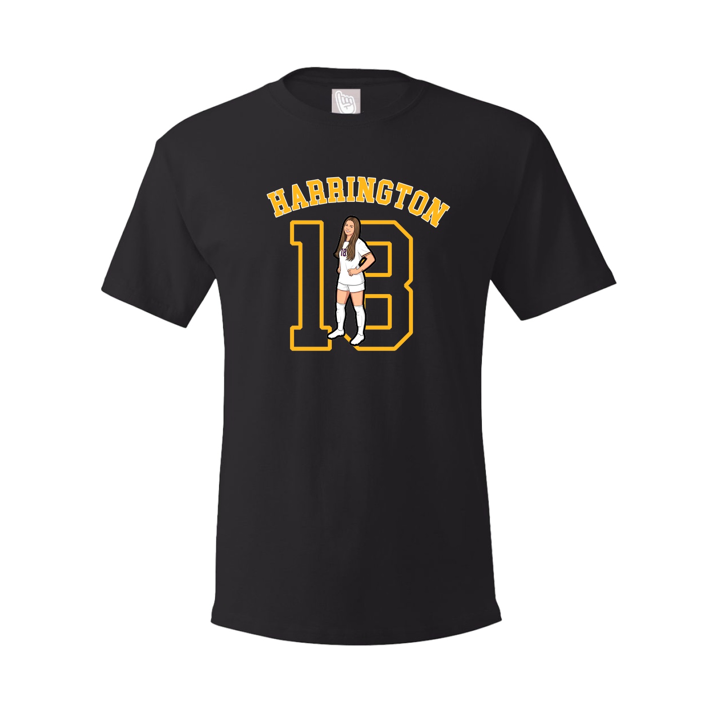 Youth Tee — Shirsey Arch in Black