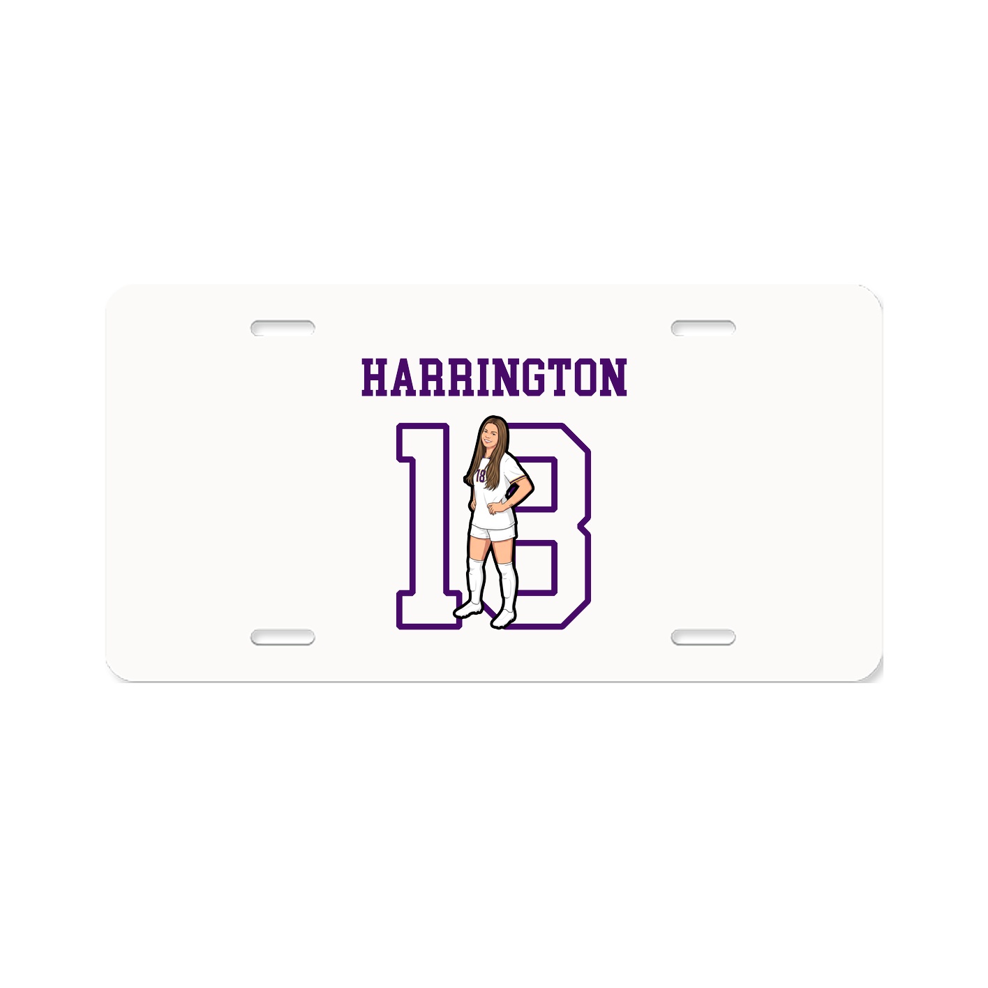 Aluminum License Plate