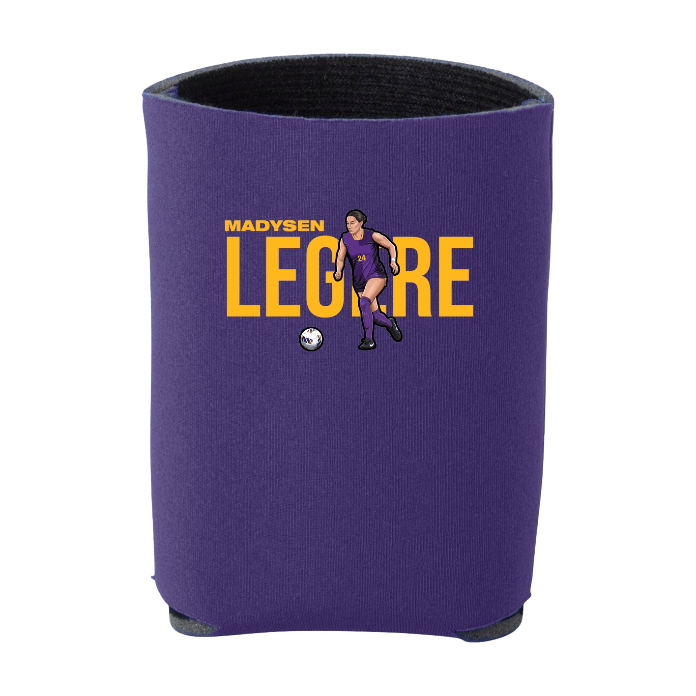 Can Holder — Player Name in Purple