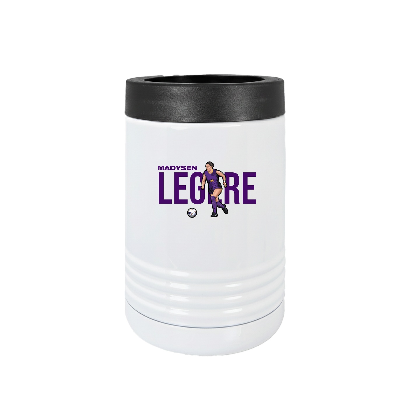Beverage Holder — Player Name in White