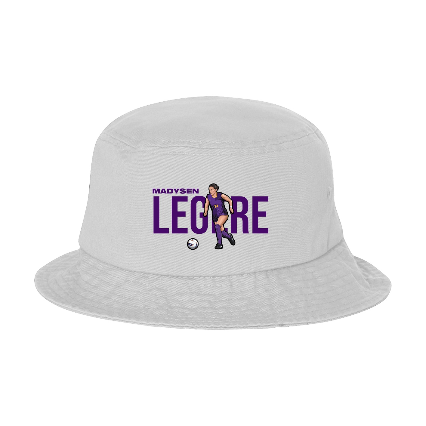 Bucket Cap — Player Name in White