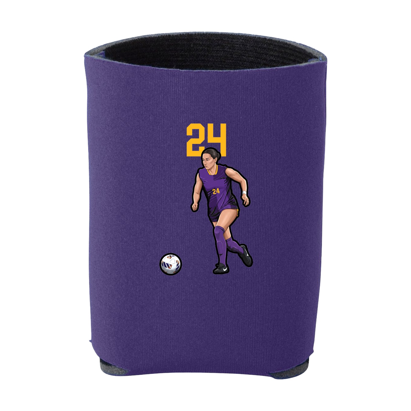 Can Holder — Number Top in Purple