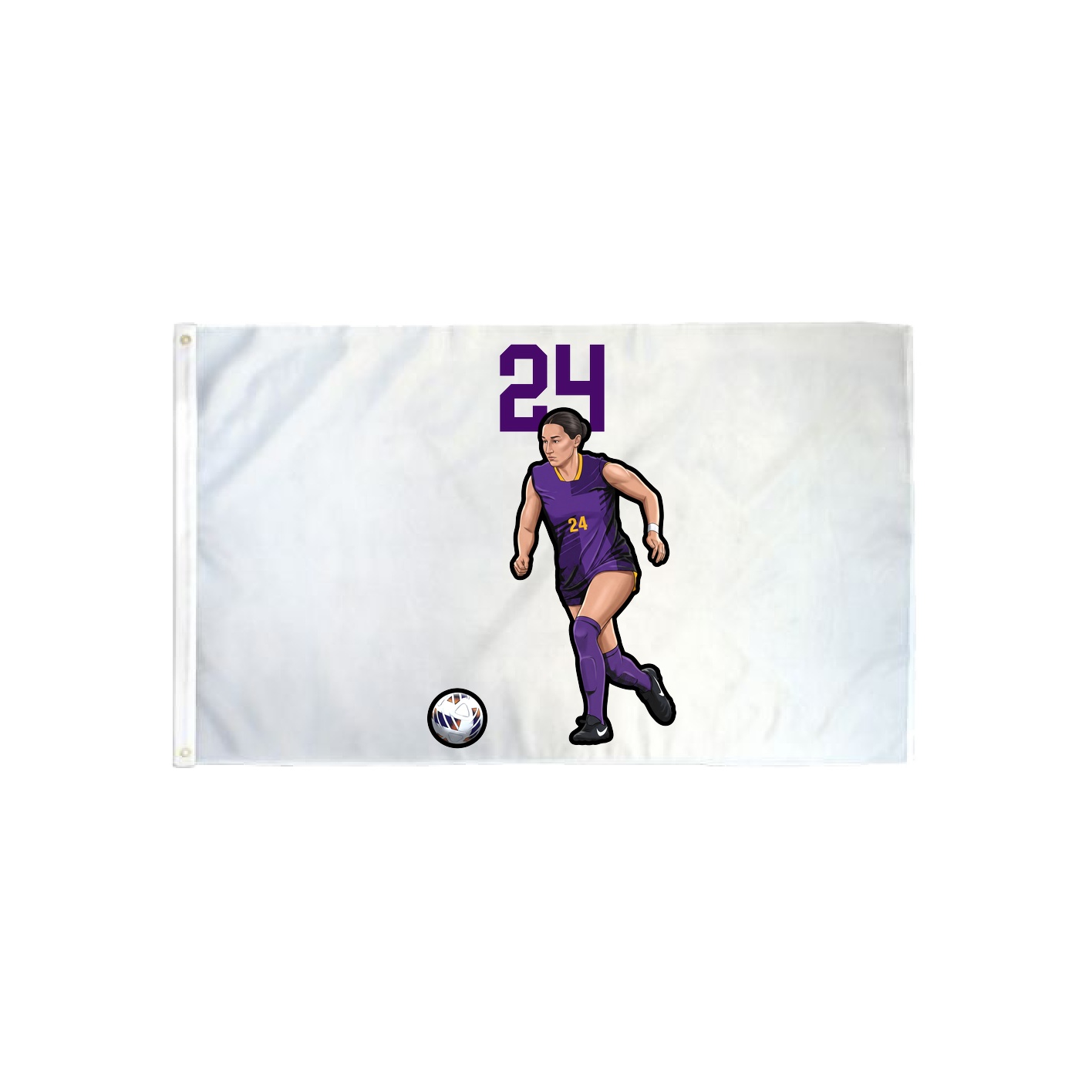 3x5 Flag — Number Top in Classic