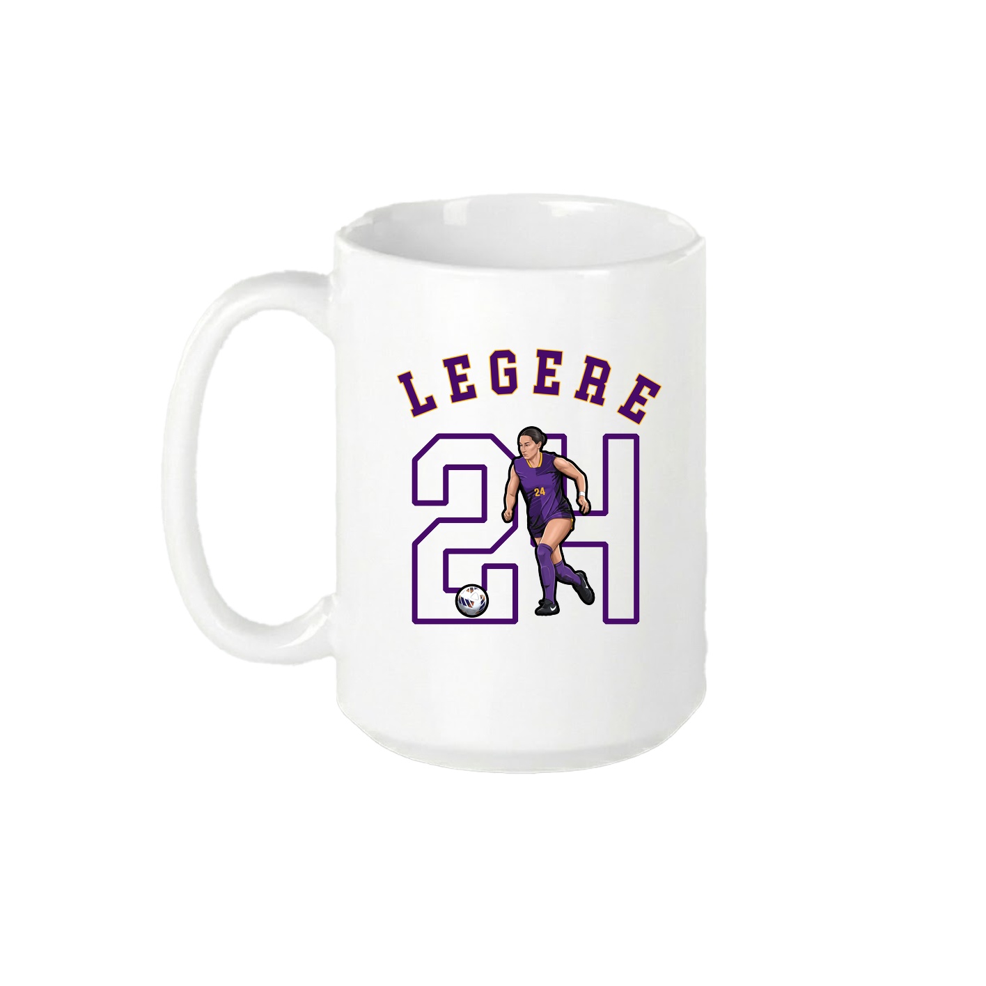 15oz Coffee Mug — Shirsey Arch in White