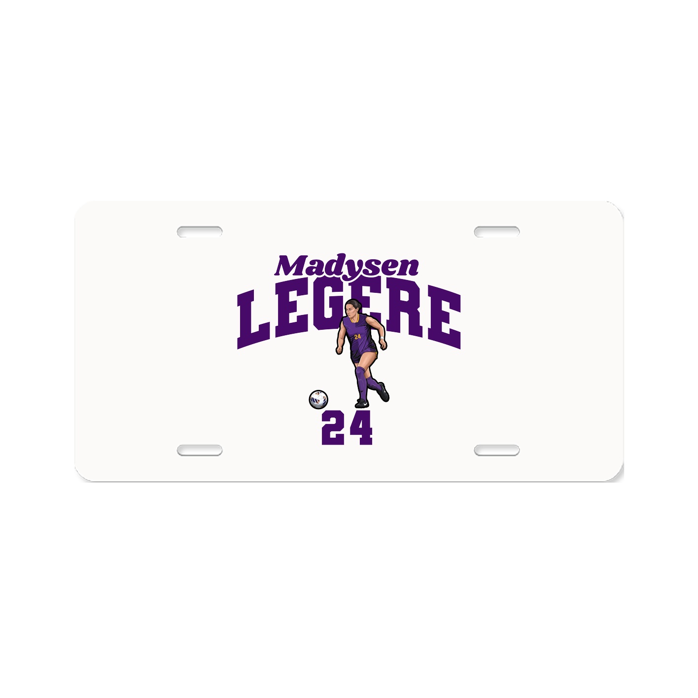 License Plate — Signature Arch in Classic