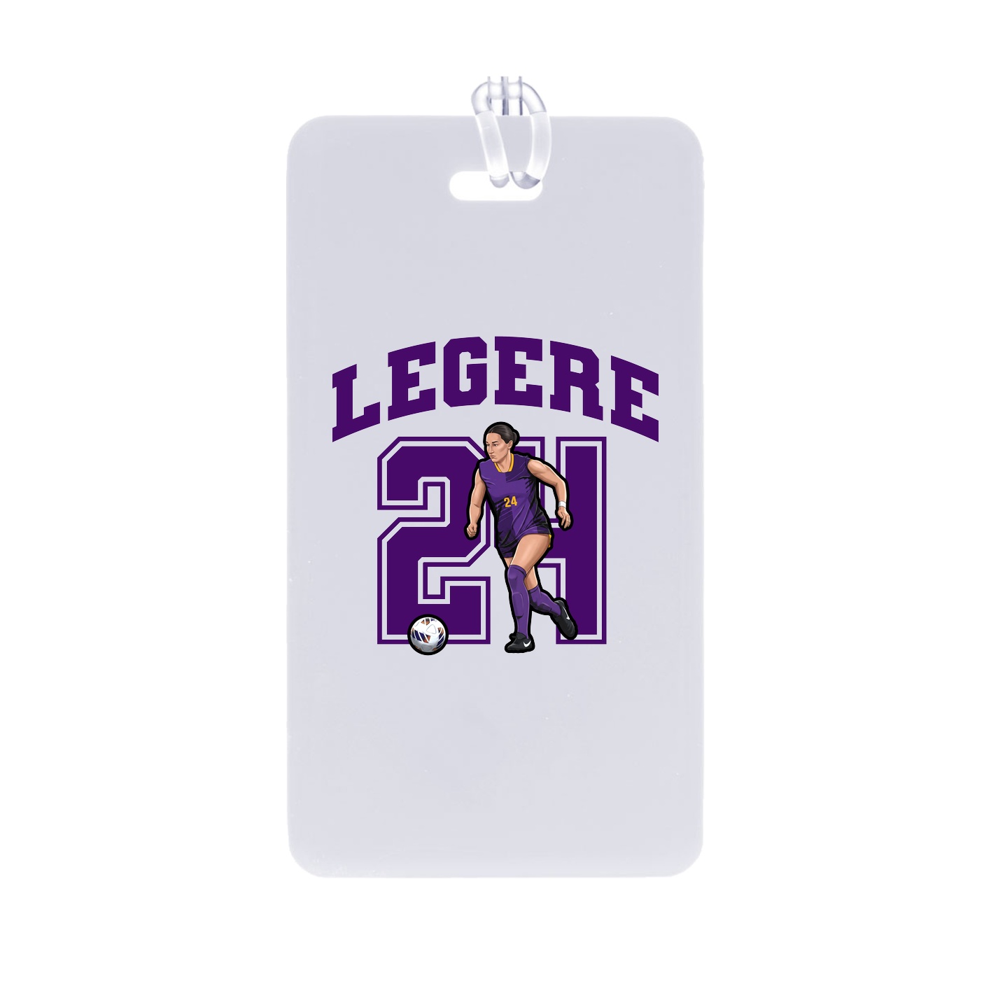 Bag Tag — Number in Classic
