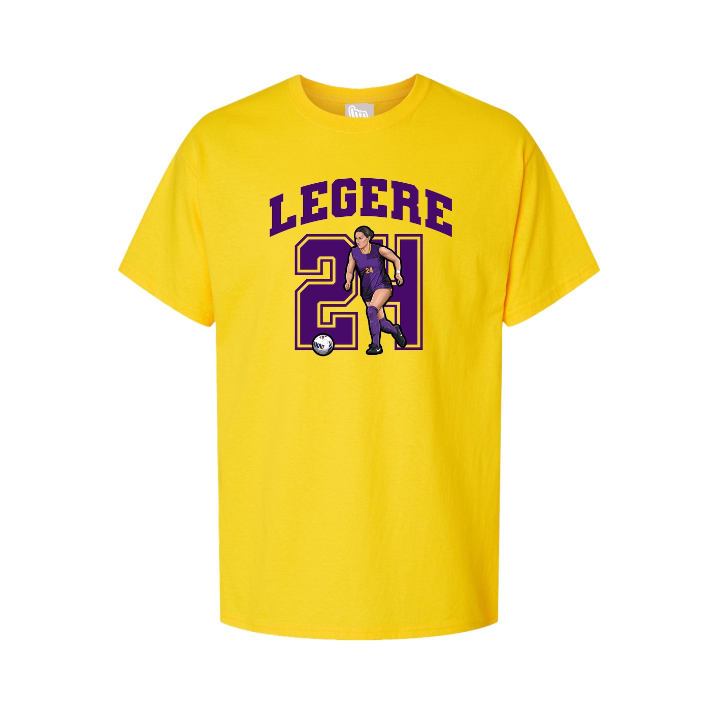 Tee — Number in Gold