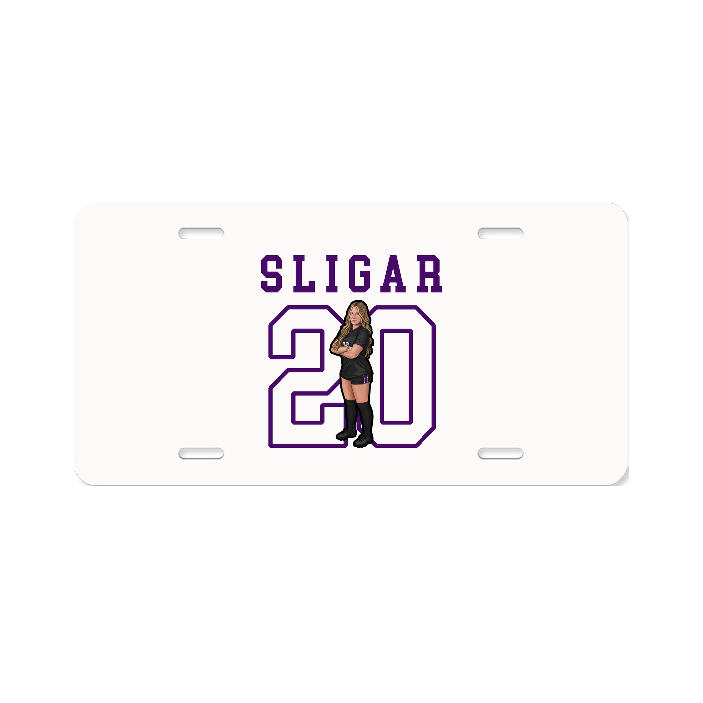 License Plate — Shirsey in Classic