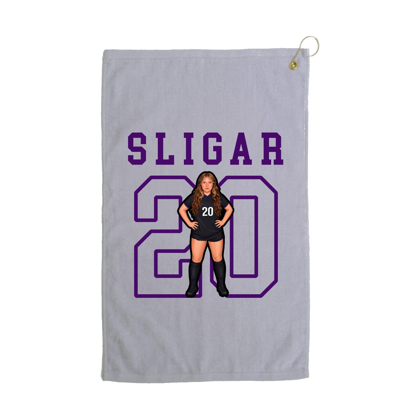 Golf Towel — Shirsey in Grey