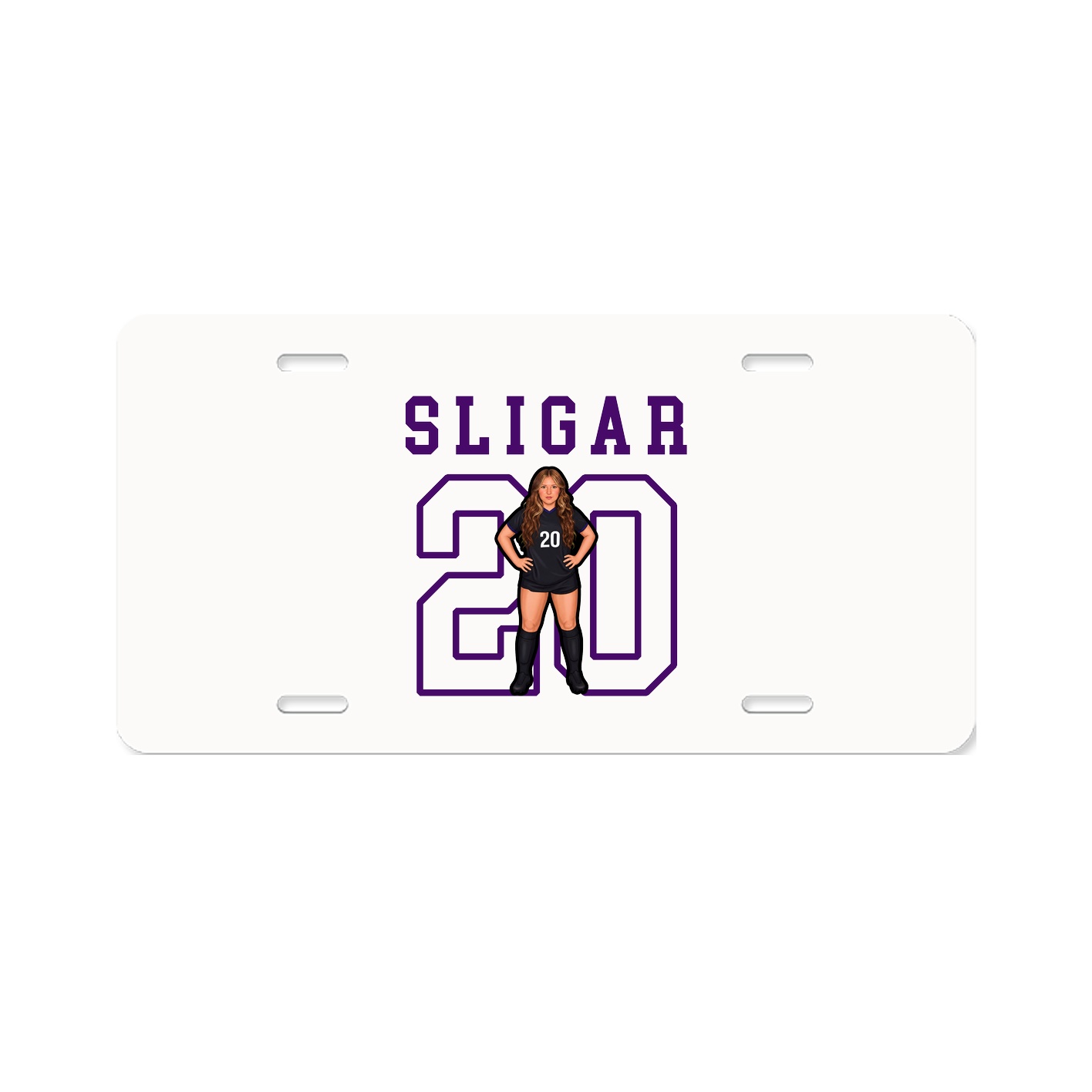 License Plate — Shirsey in Classic