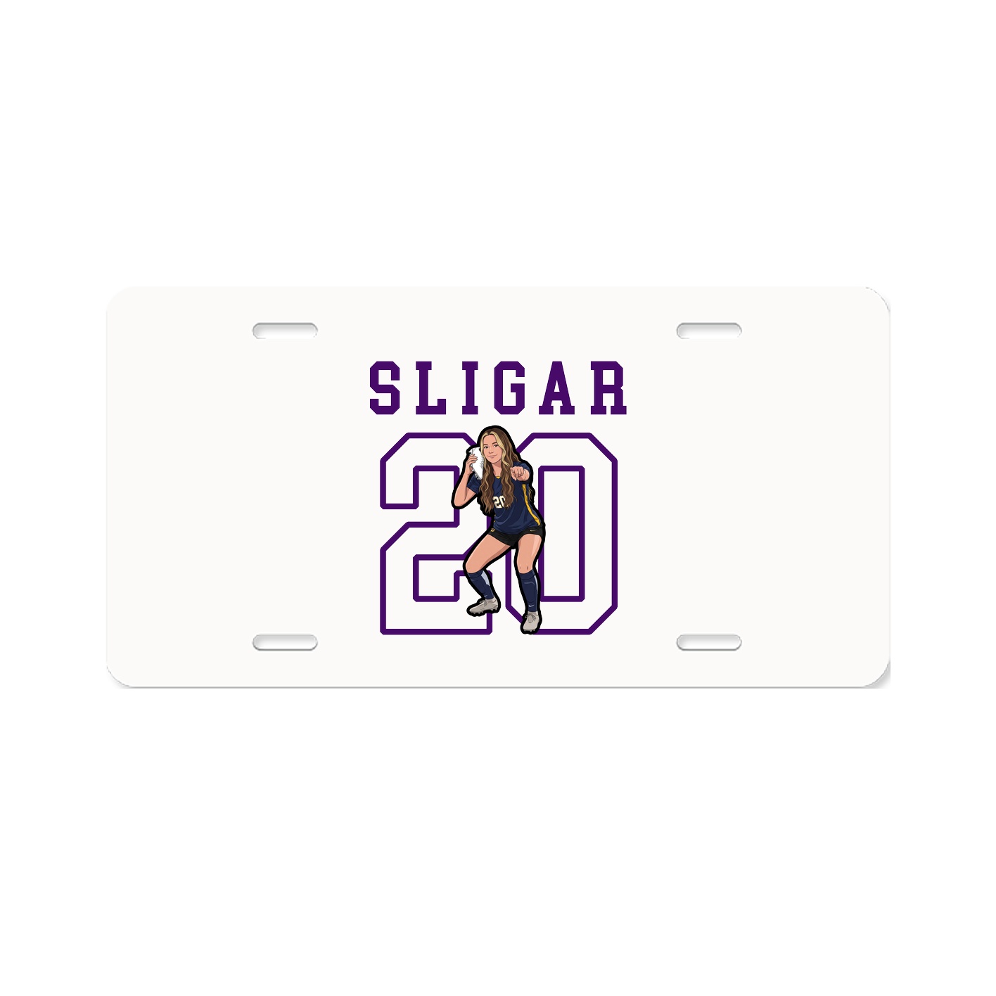 License Plate — Shirsey in Classic