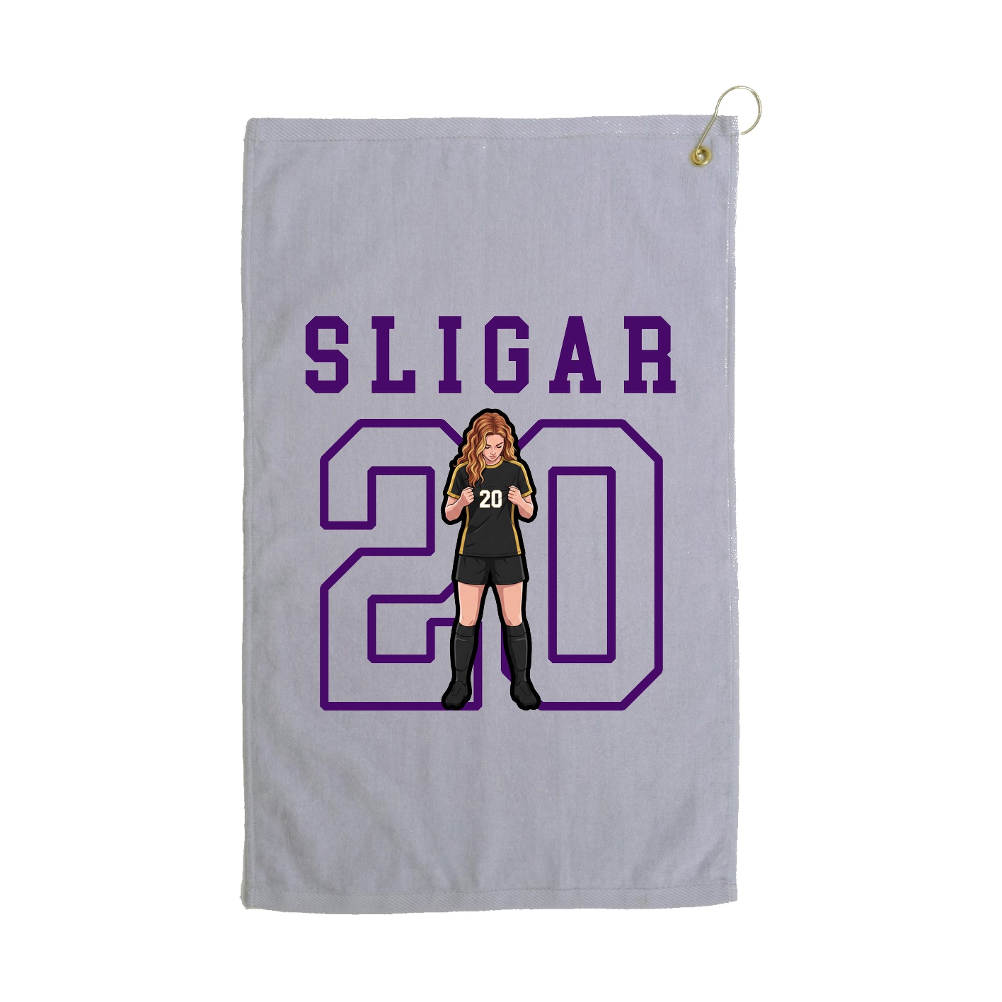 Golf Towel — Shirsey in Grey