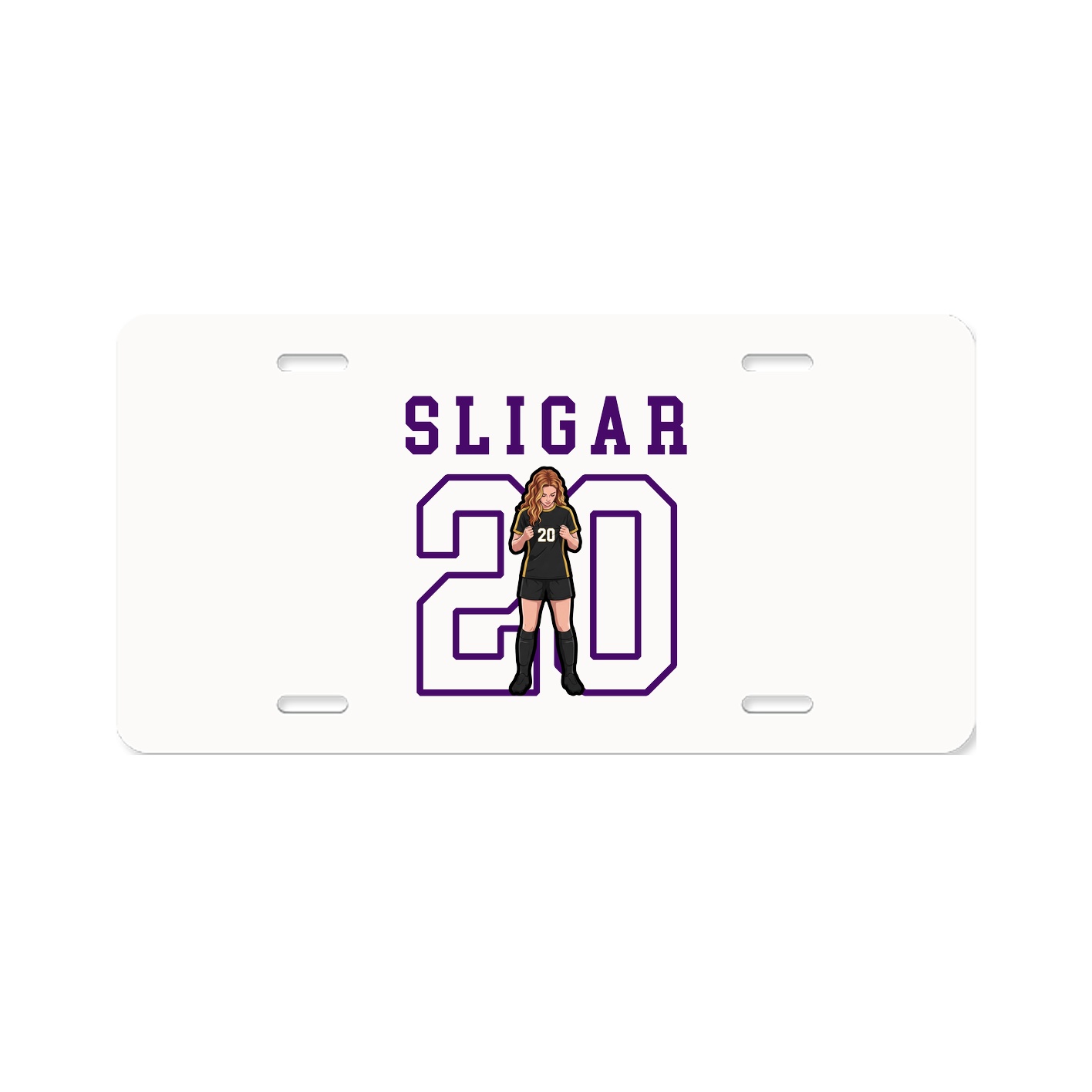 License Plate — Shirsey in Classic