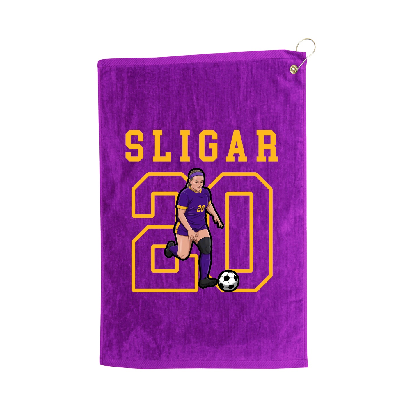 Golf Towel — Shirsey in Purple
