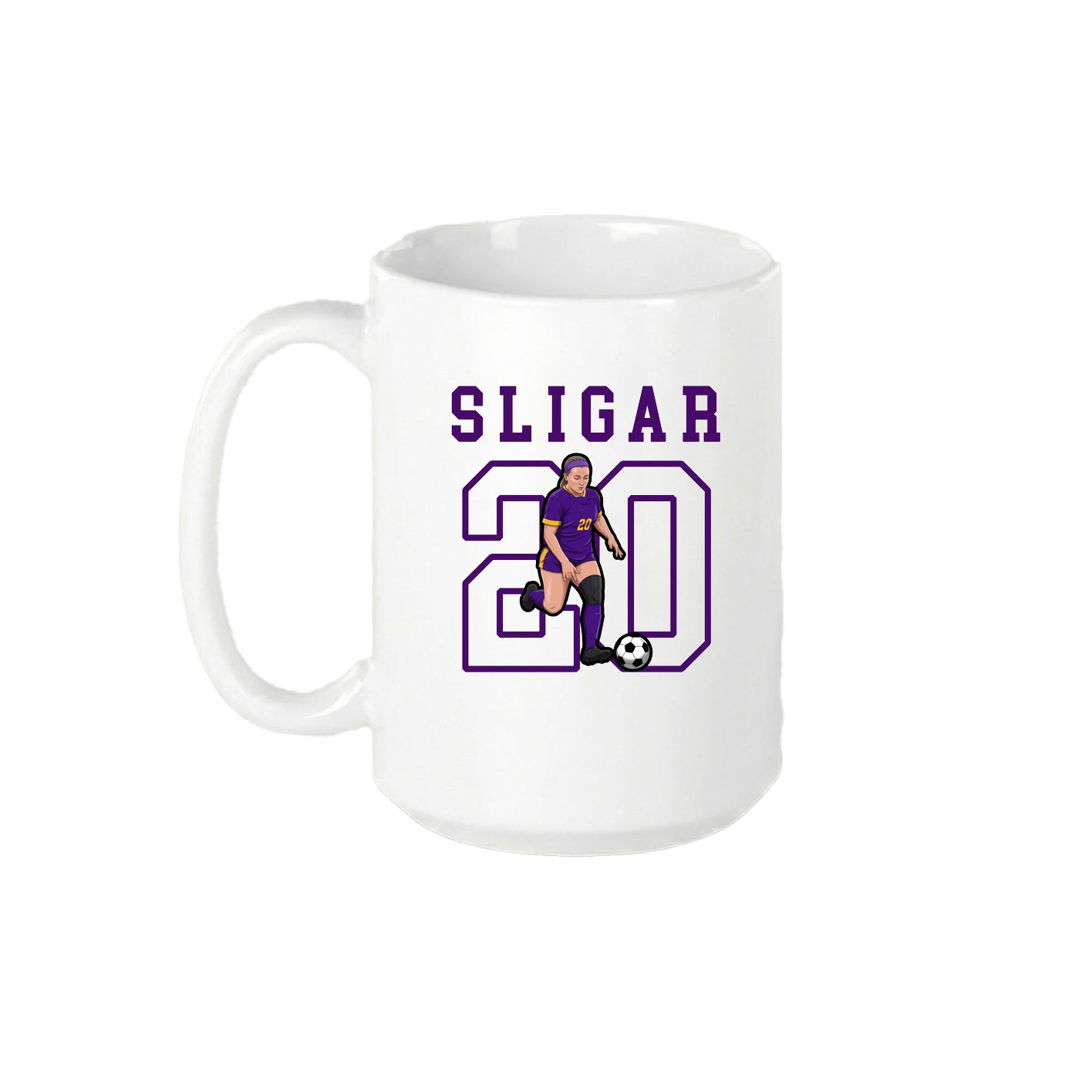 15oz Coffee Mug — Shirsey in White