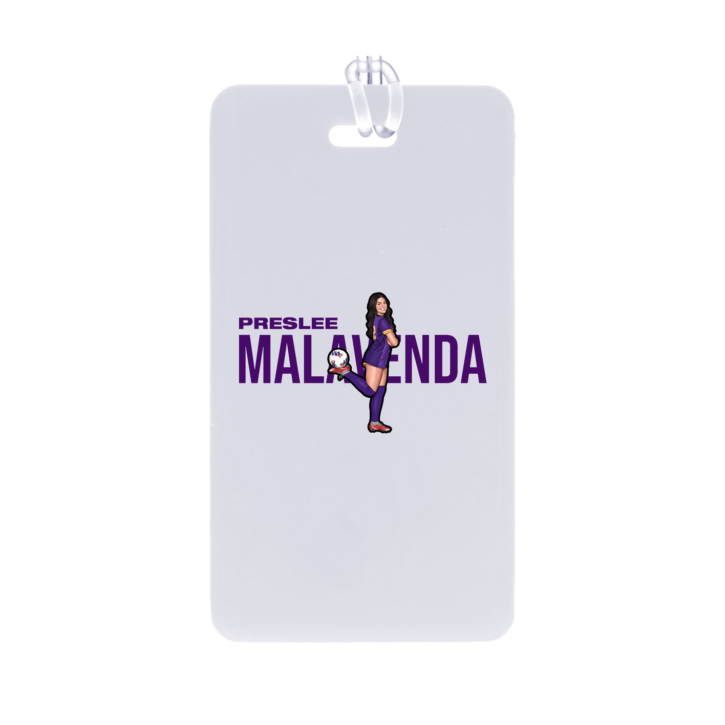 Bag Tag — Player Name in Classic