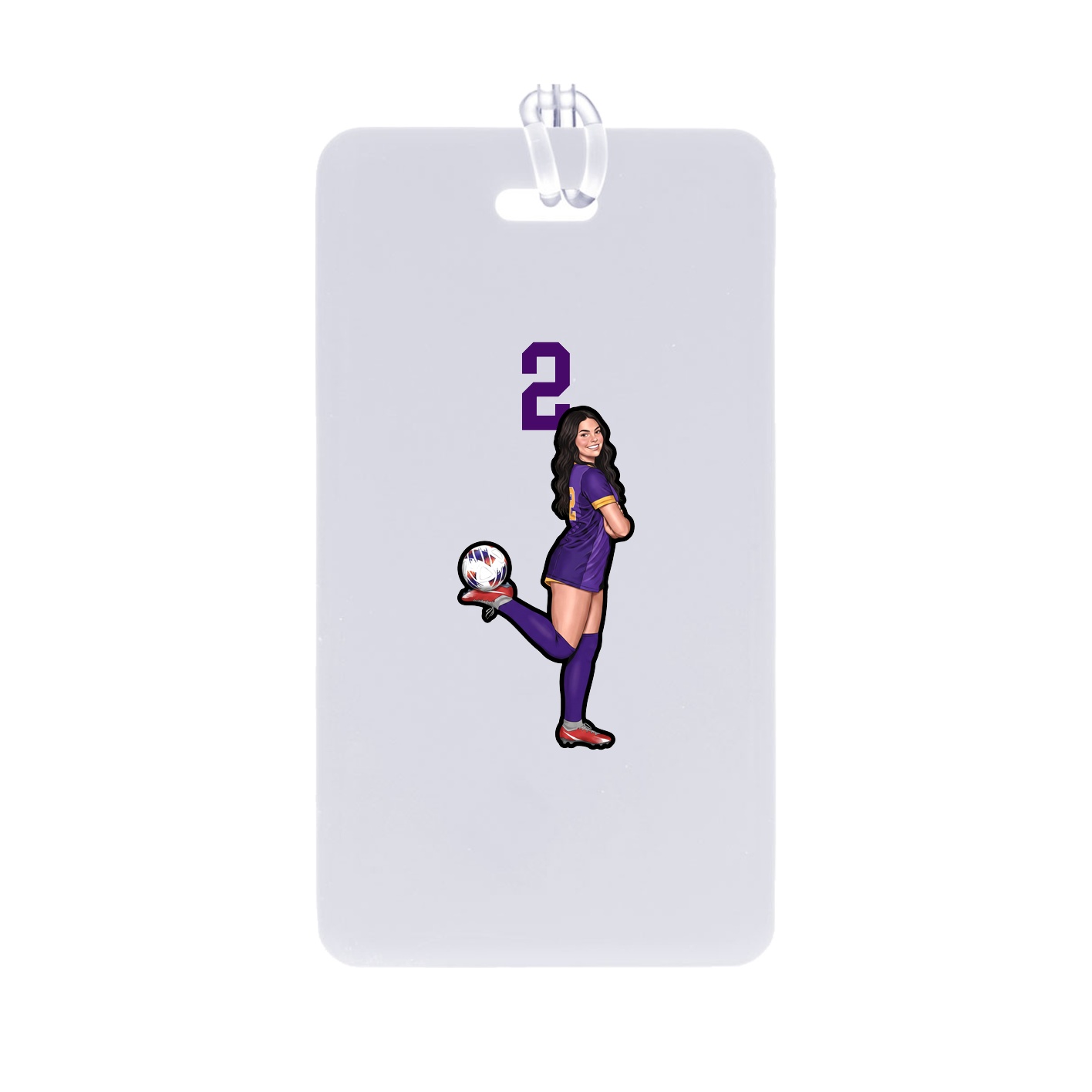 Bag Tag — Number Top in Classic