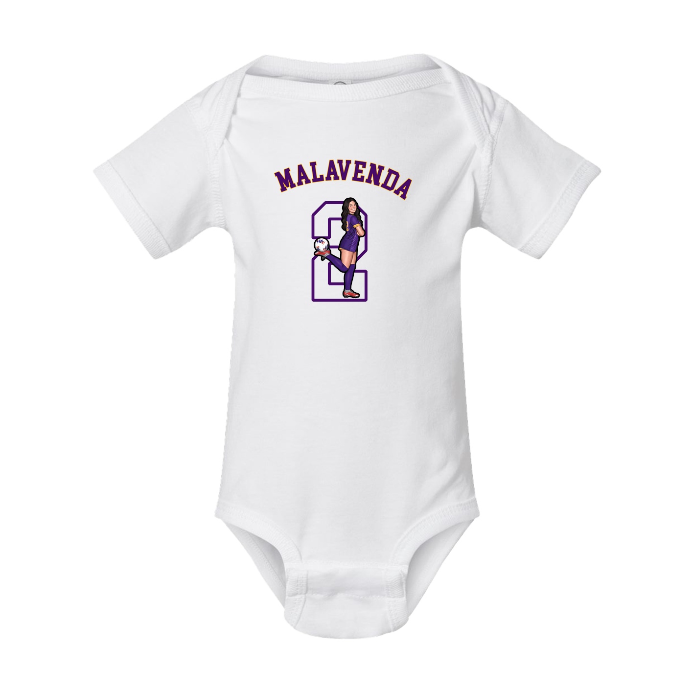 Baby Onesie — Shirsey Arch in White