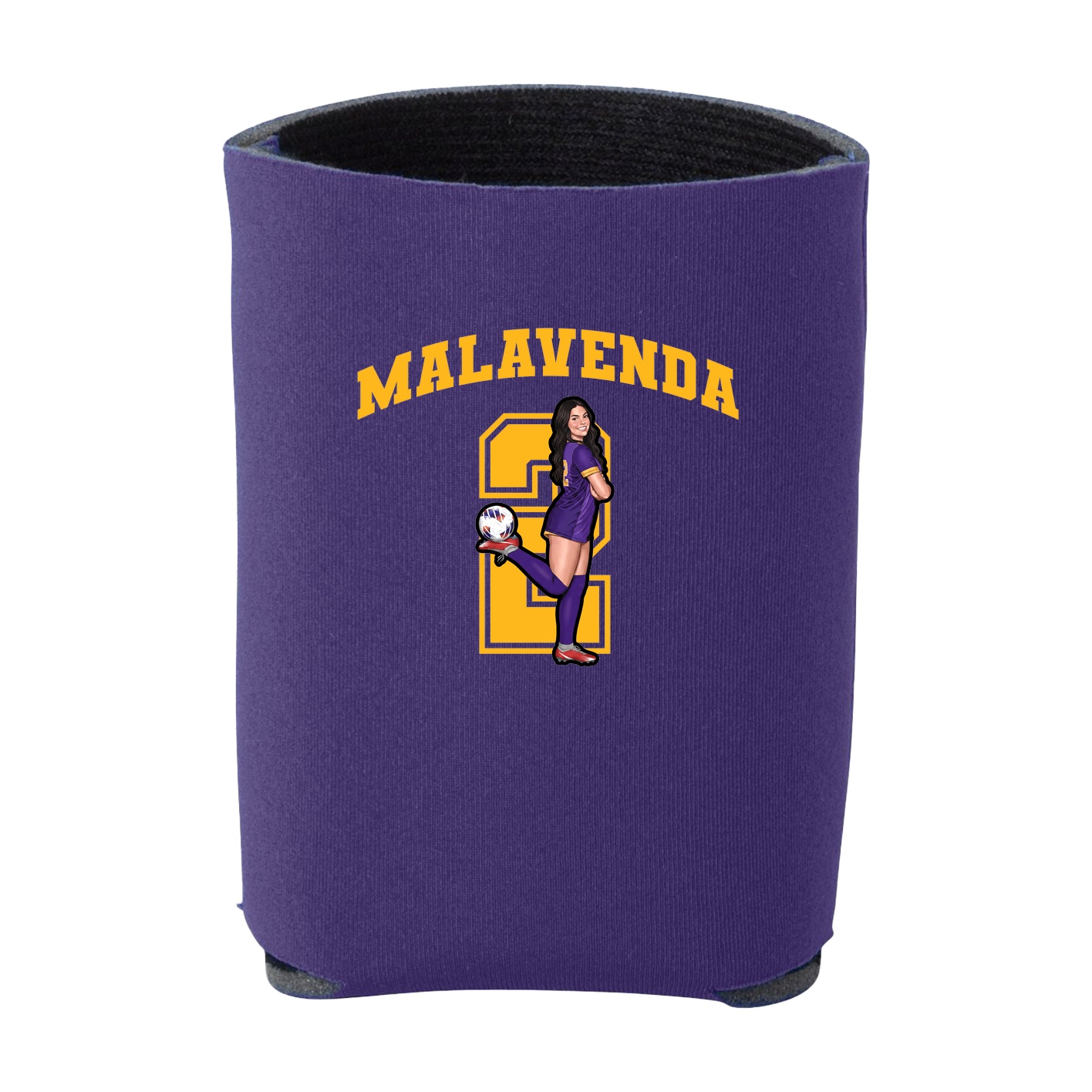 Can Holder — Number in Purple