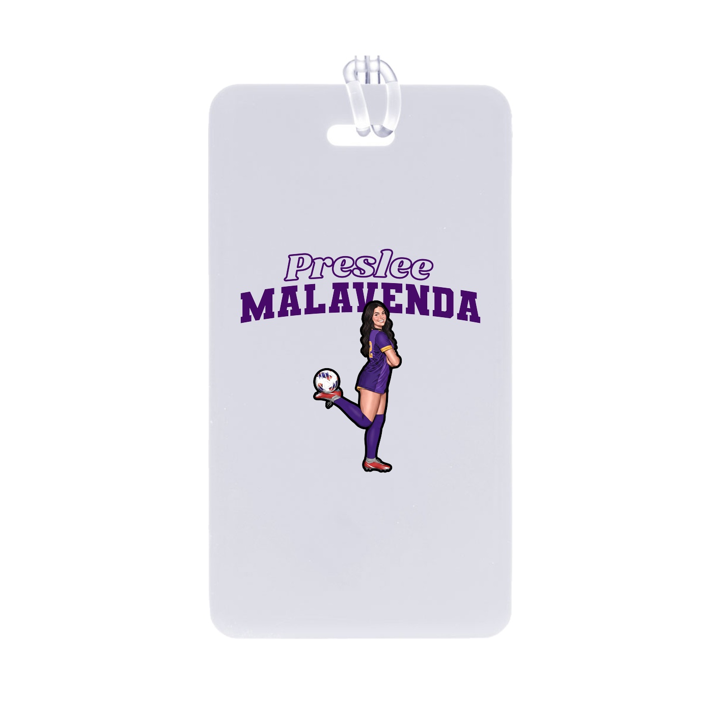 Bag Tag — Name Arch in Classic