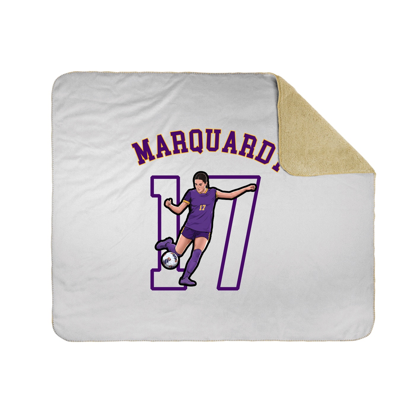 Throw Blanket — Shirsey Arch in White