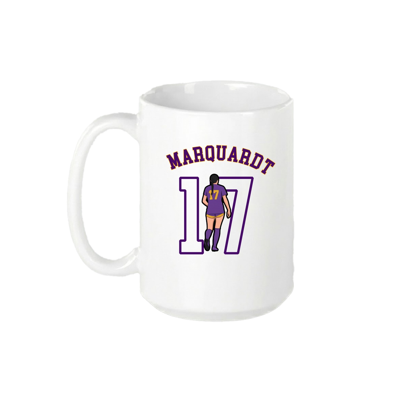 15oz Coffee Mug — Shirsey Arch in White