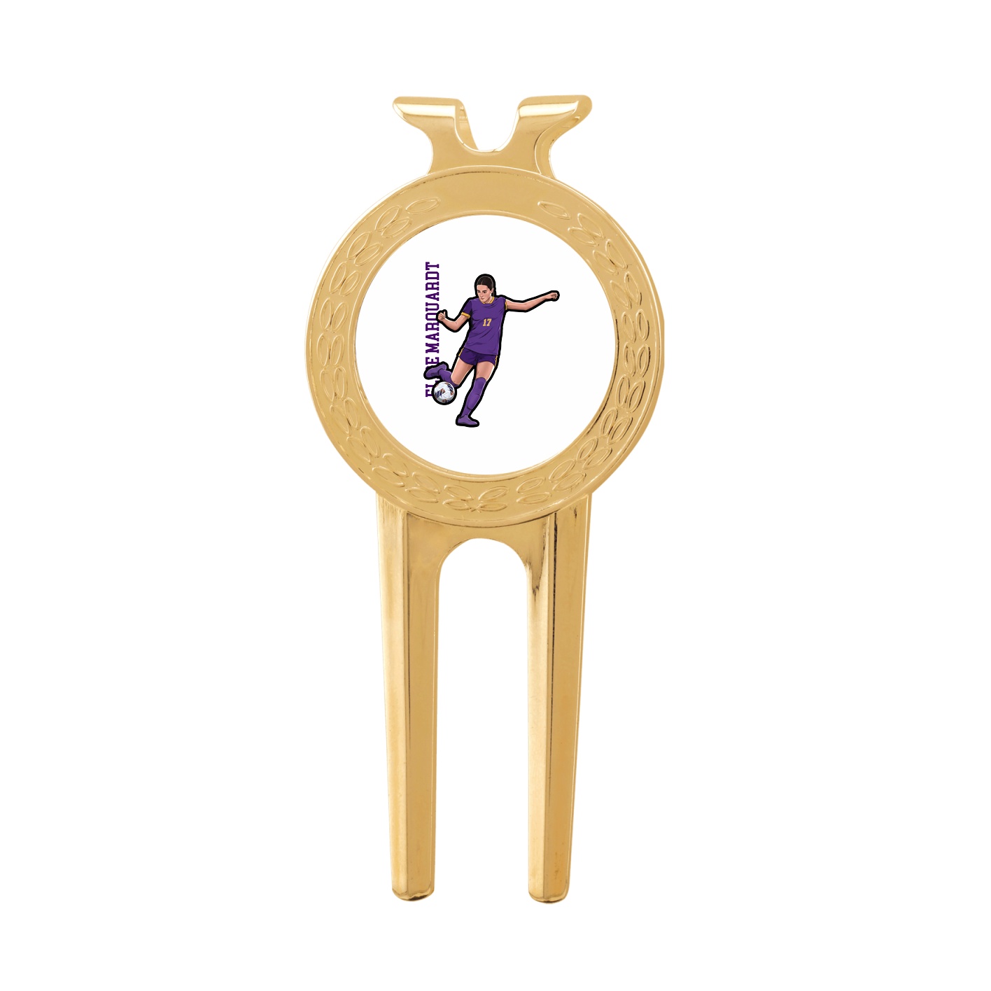 Divot Tool with Ball Marker — Name Vertical in Classic