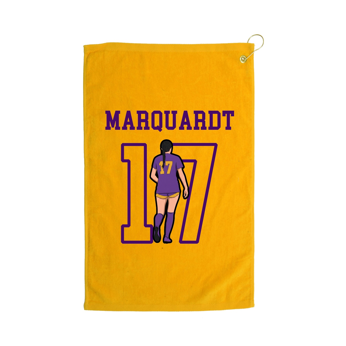 Golf Towel — Shirsey in Gold