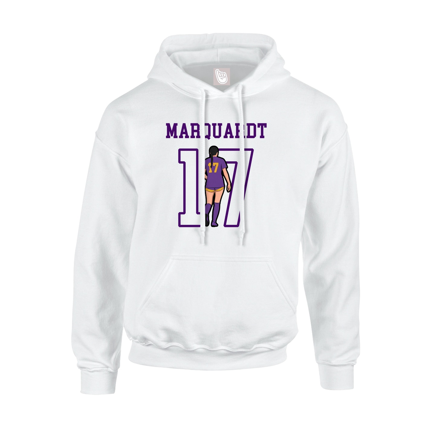 Youth Hoodie — Shirsey in White