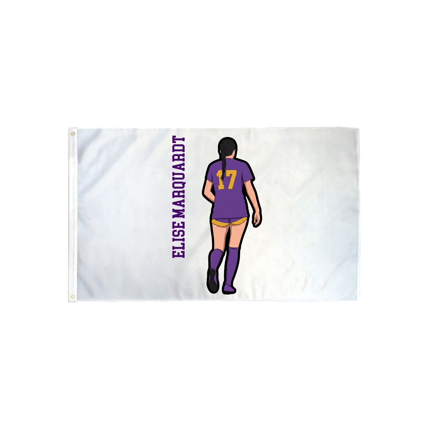 3x5 Flag — Name Vertical in Classic