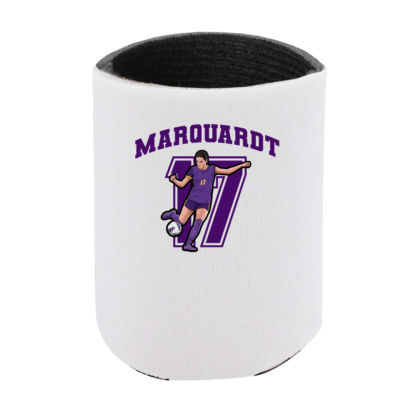 Can Holder — Number in White