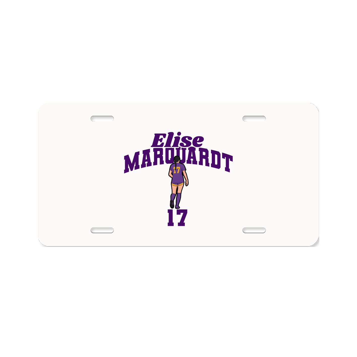 License Plate — Signature Arch in Classic