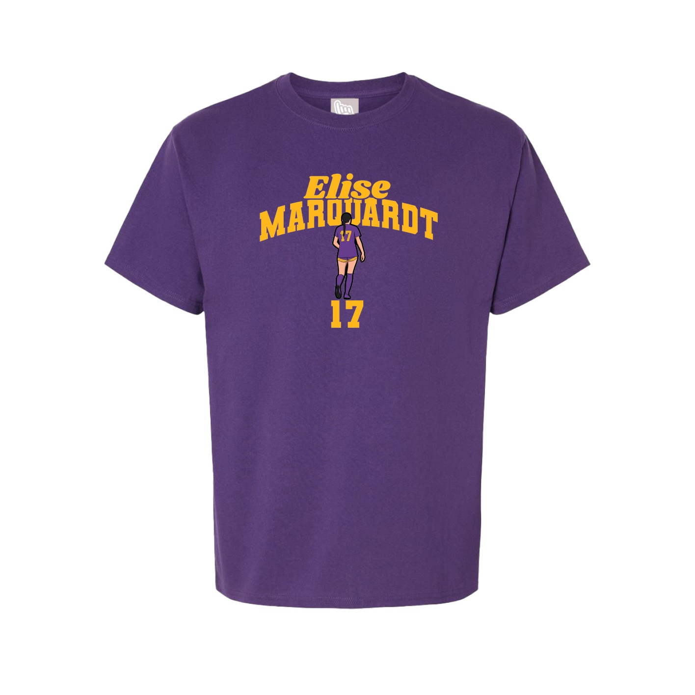 Tee — Signature Arch in Purple