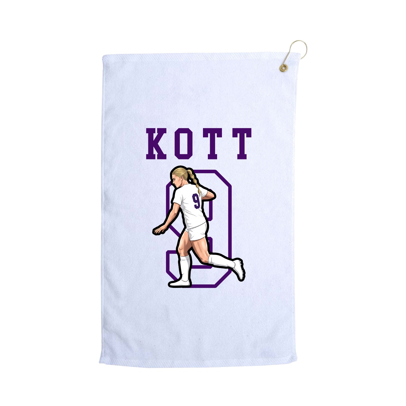 Golf Towel — Shirsey in White
