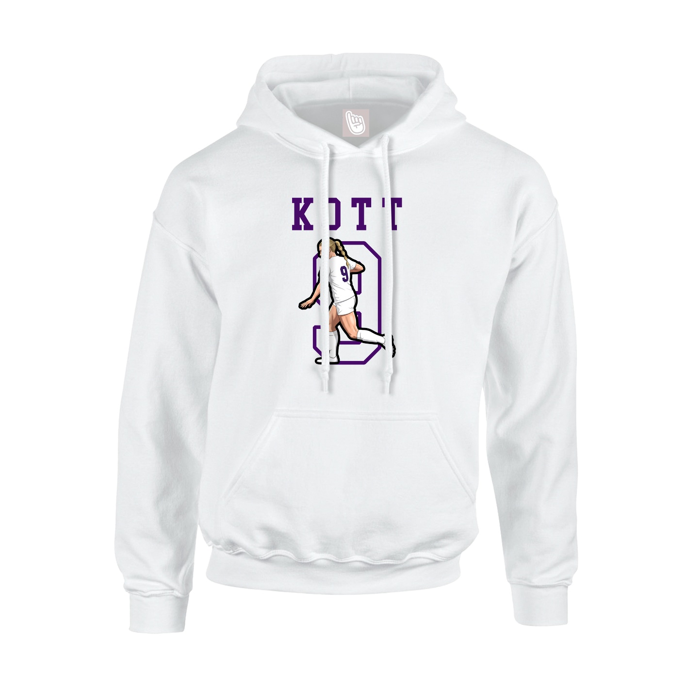Youth Hoodie — Shirsey in White