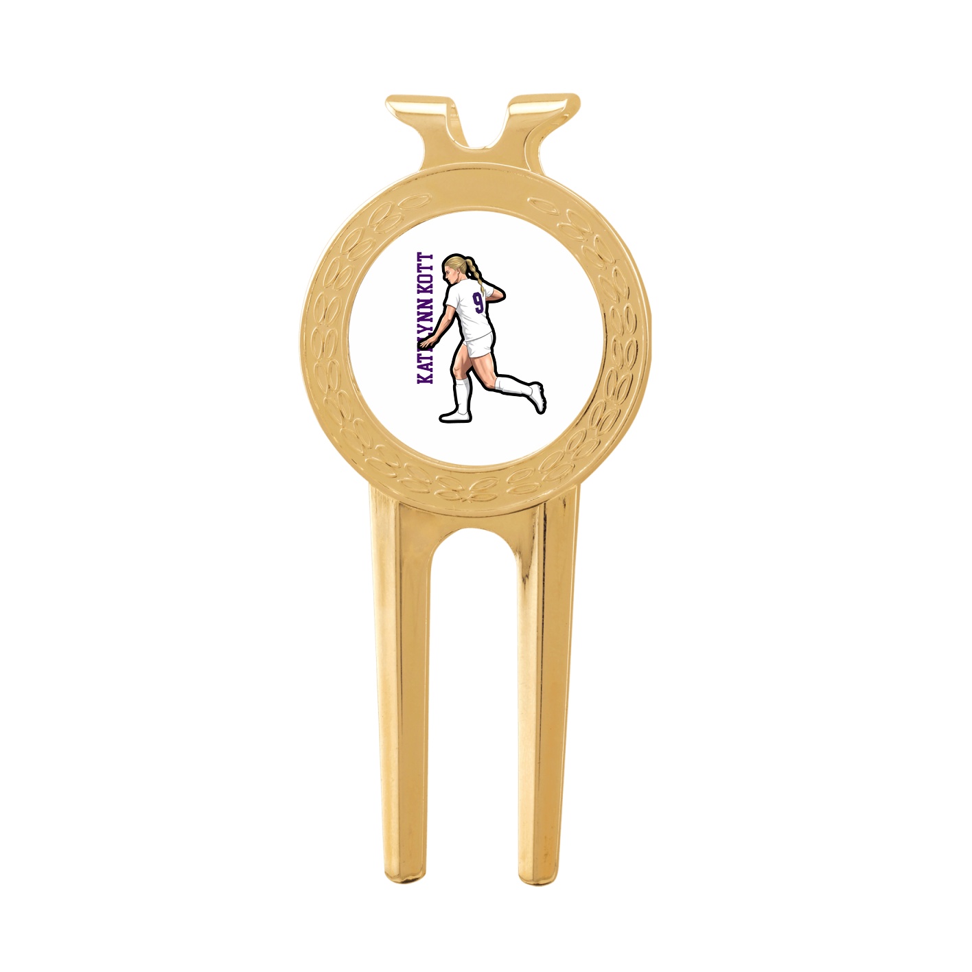 Divot Tool with Ball Marker — Name Vertical in Classic