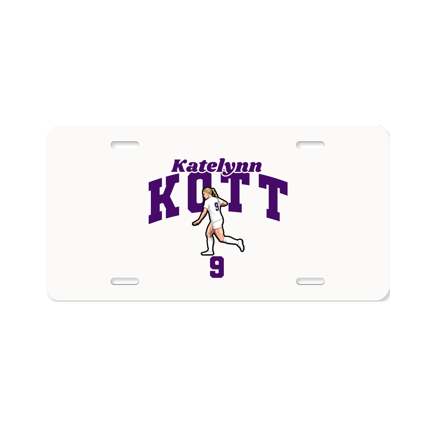 License Plate — Signature Arch in Classic