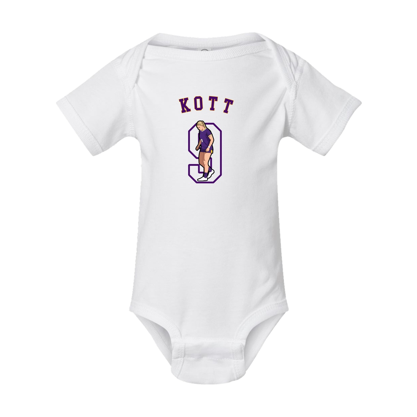 Baby Onesie — Shirsey Arch in White