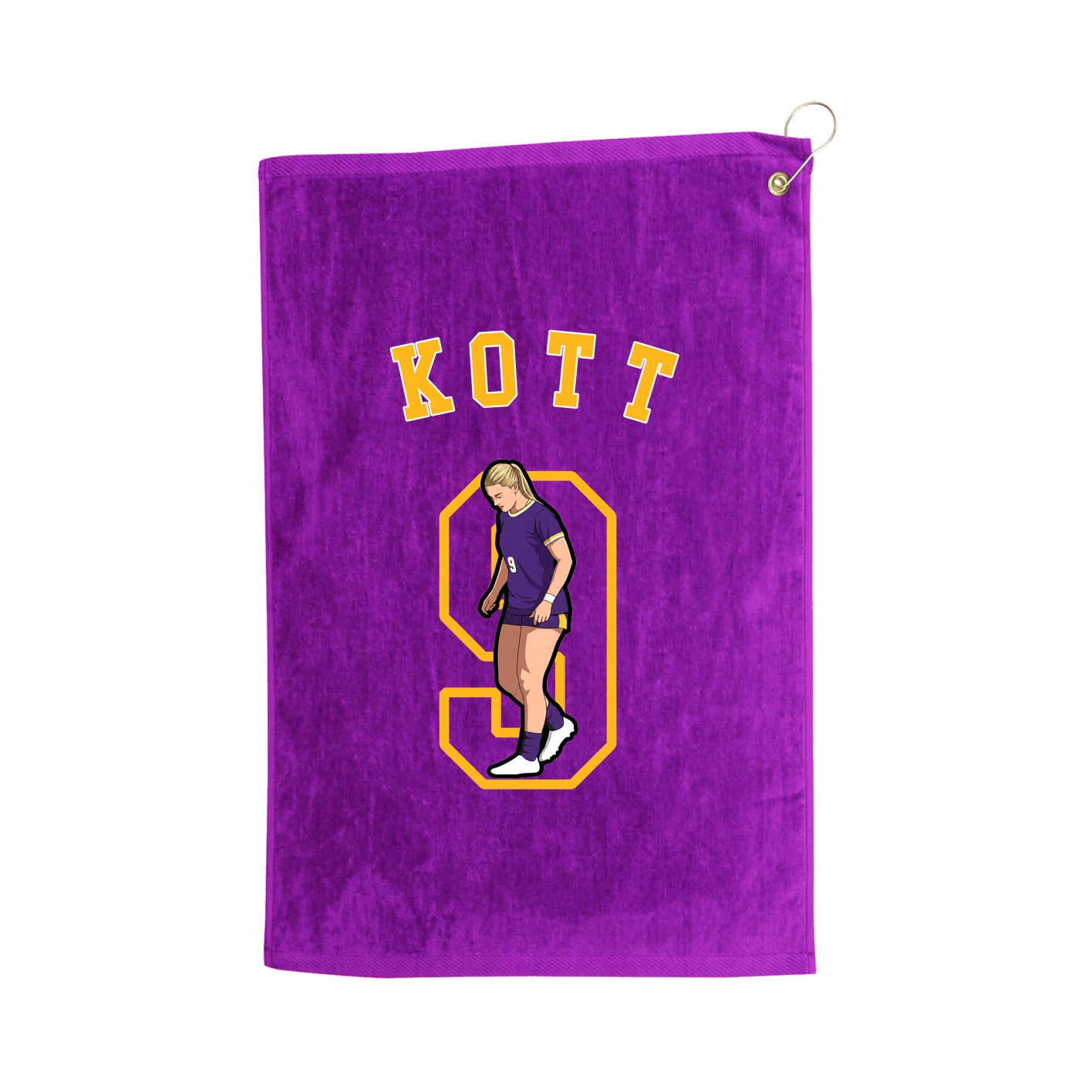 Golf Towel — Shirsey Arch in Purple