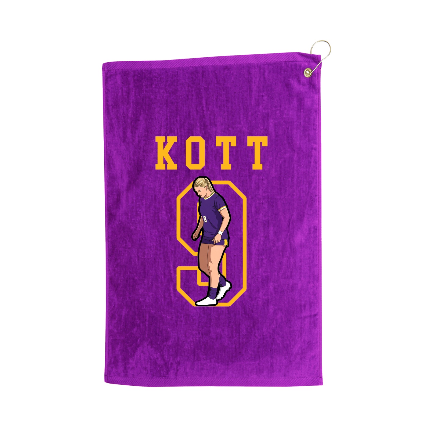 Golf Towel — Shirsey in Purple