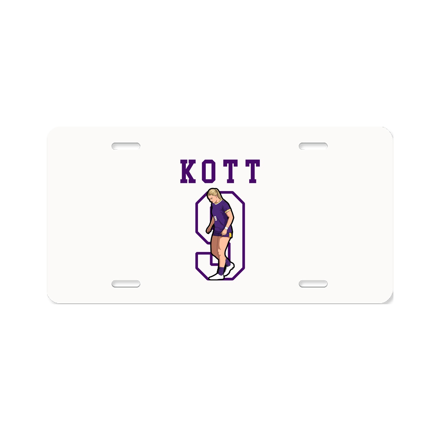 License Plate — Shirsey in Classic