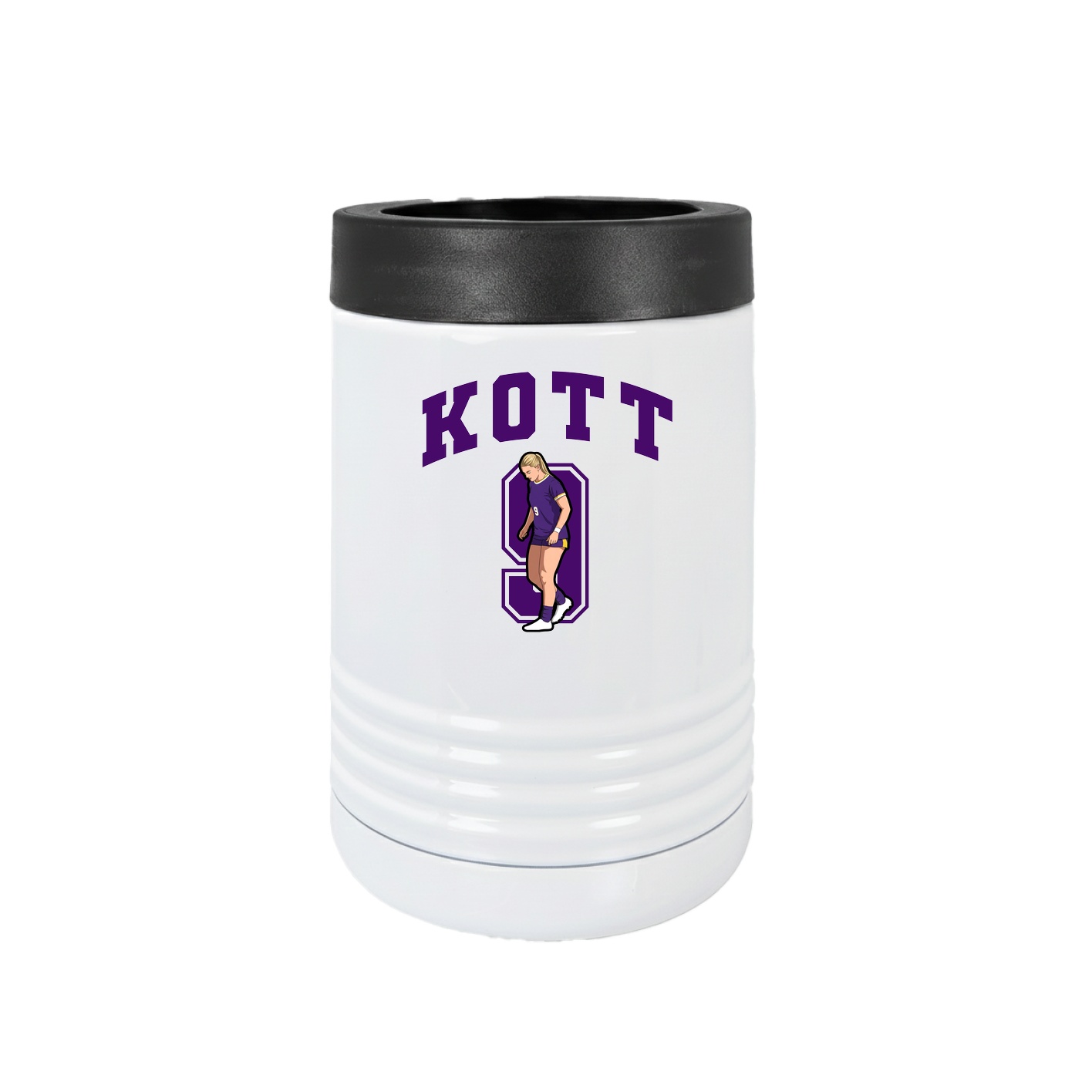 Beverage Holder — Number in White