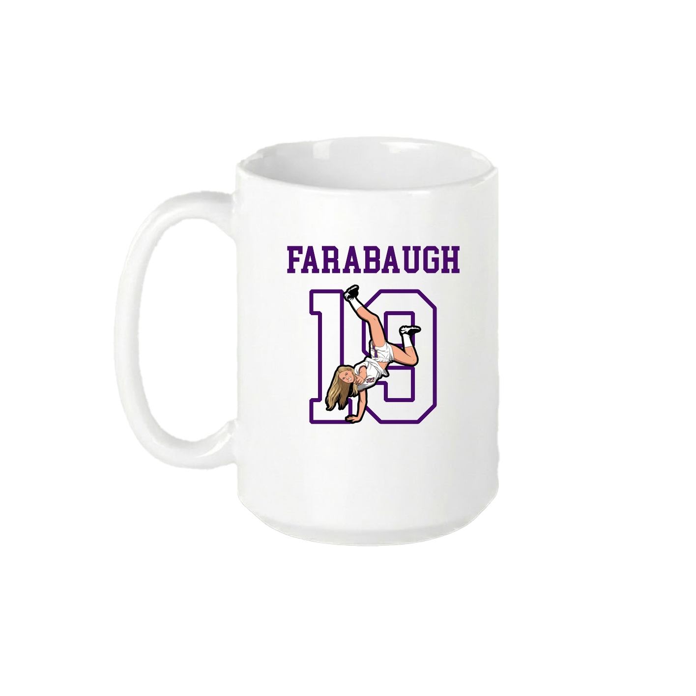 15oz Coffee Mug — Shirsey in White