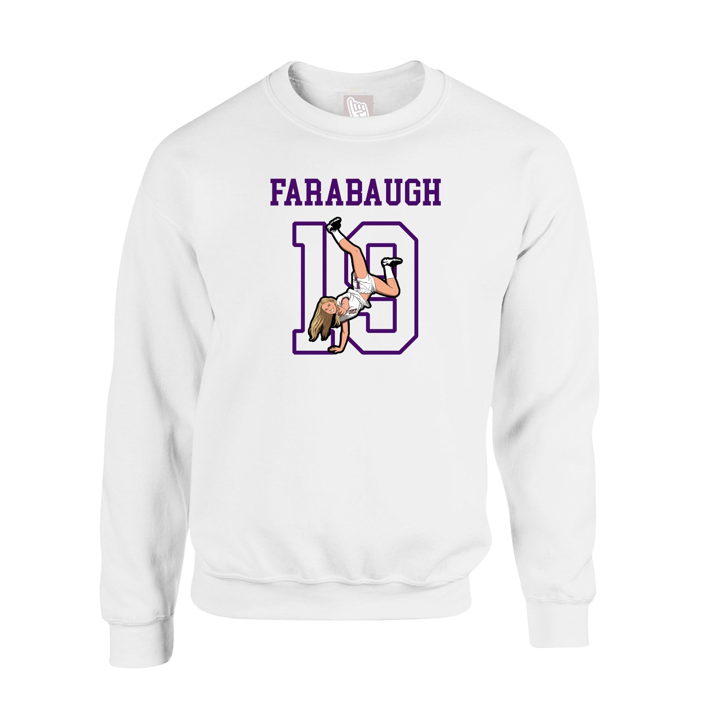Fleece Crew — Shirsey in White